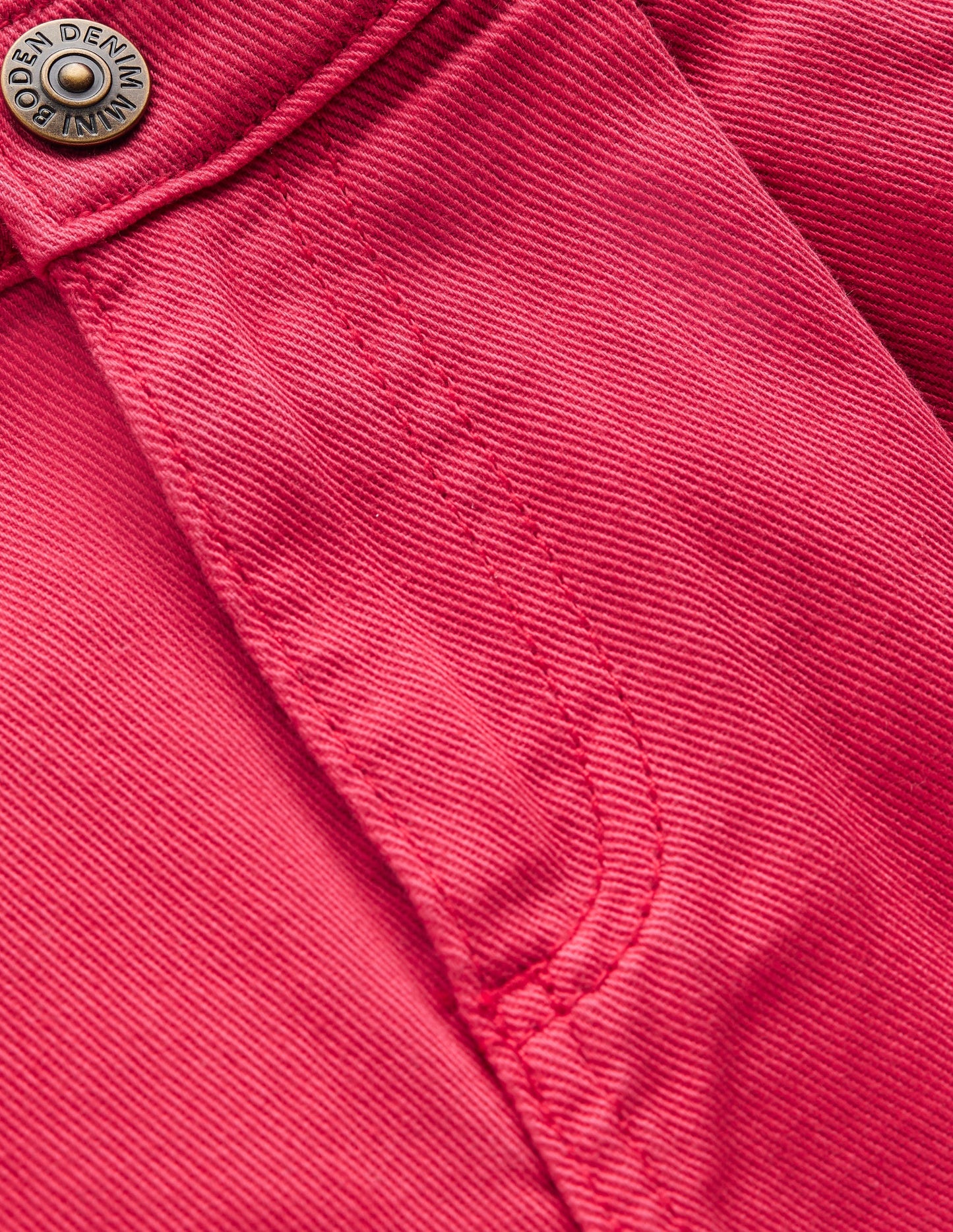 Pleat Jeans-Raspberry Pink