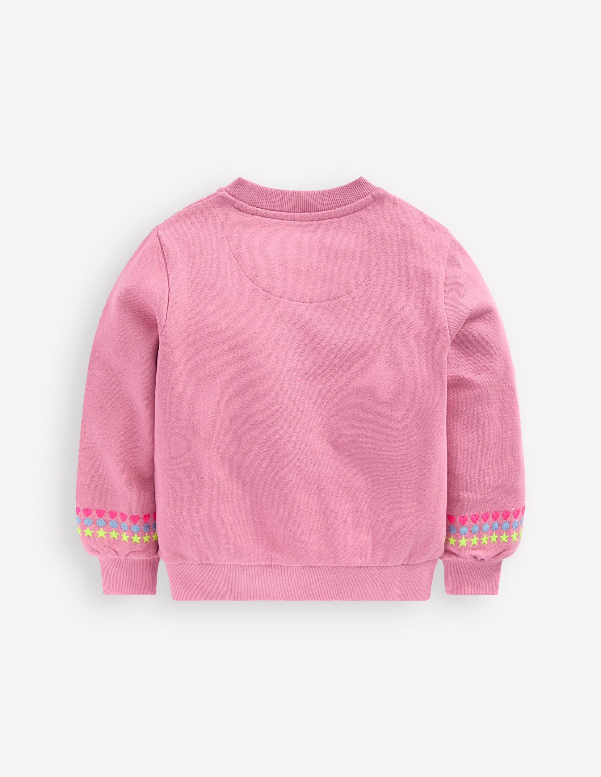 Embroidered Sweatshirt-Pink haze Embroidery-2