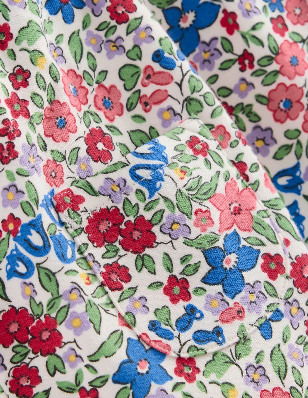 Jersey Dungaree Set-Rose Pink Flowerbed