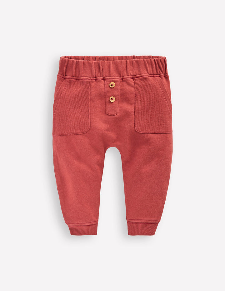 Jersey Joggers-Roasted Chestnut Brown