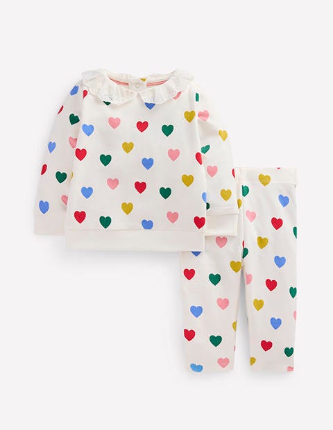 Sweatshirt Play Set-Multi hearts - Image 1