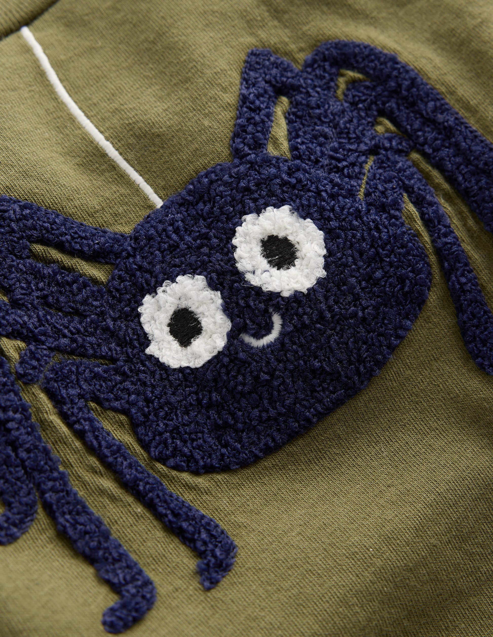 Appliqué Jersey Play Set-Green Spider-3