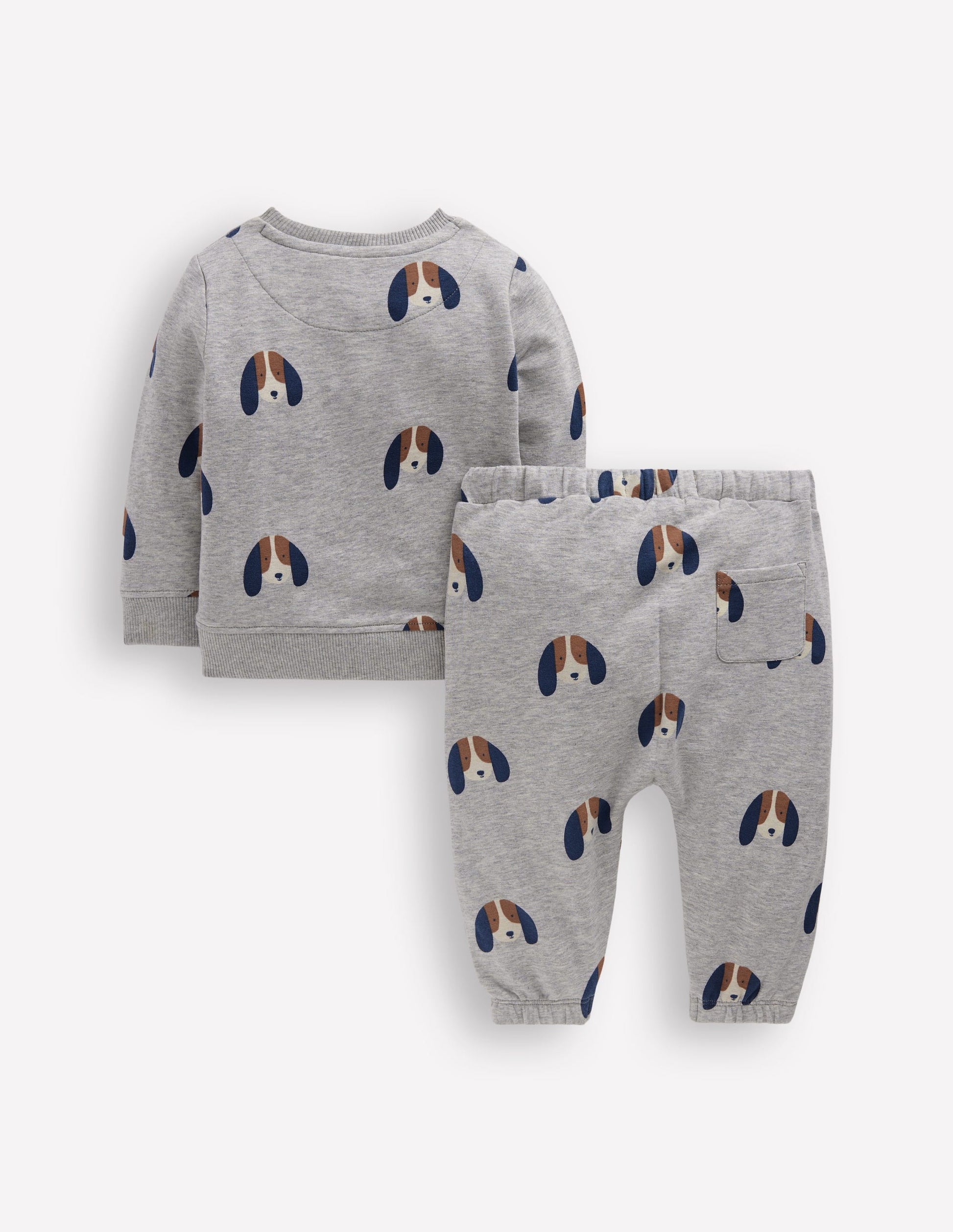 Sweatshirt Play Set-Grey Marl Puppy-2