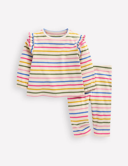 Ribbed Jersey Play Set-Multi Stripe-1