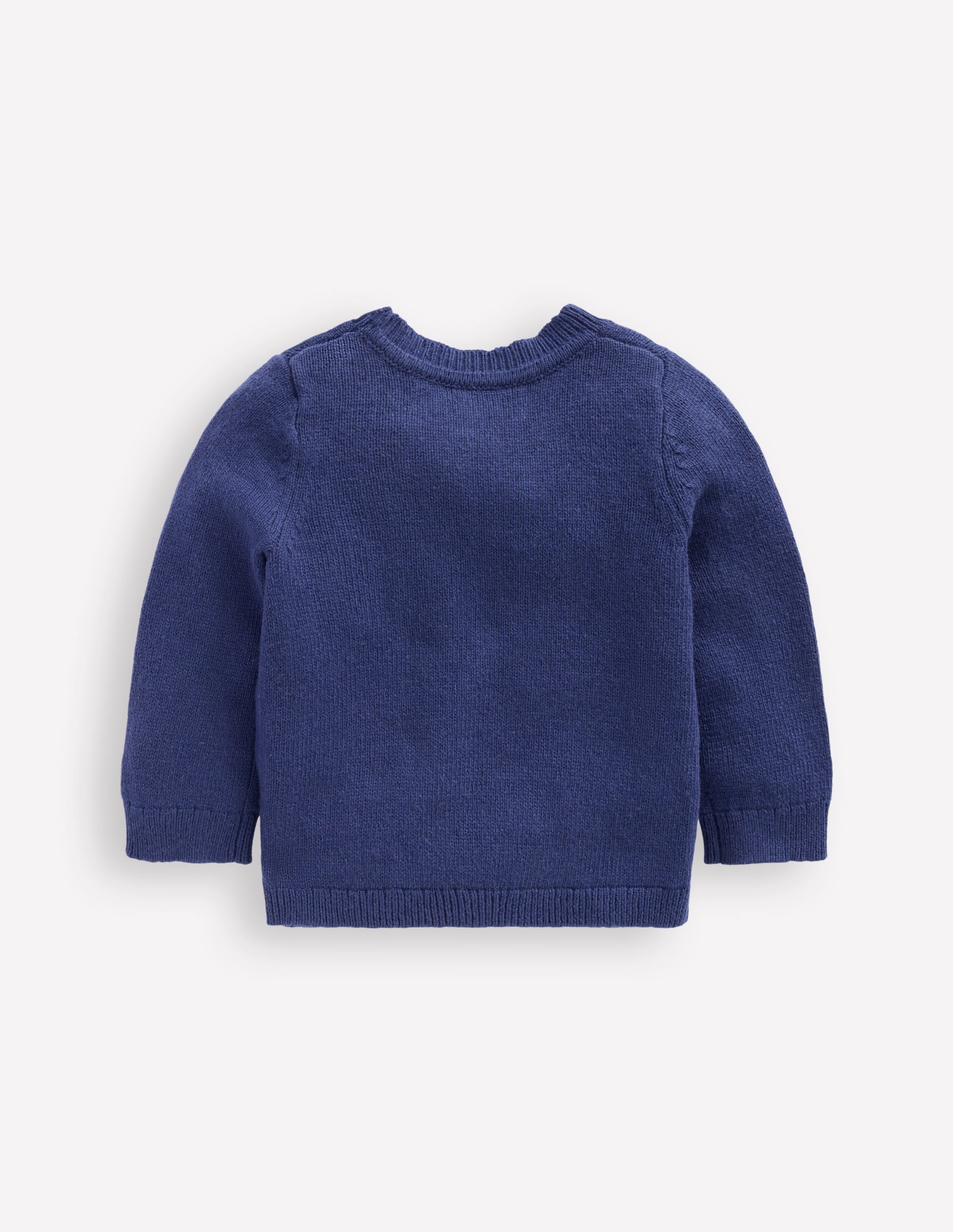 Novelty Logo Jumper-College Navy Dogs - Image 2