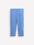 Ribbed Leggings-Forget Me Not Blue