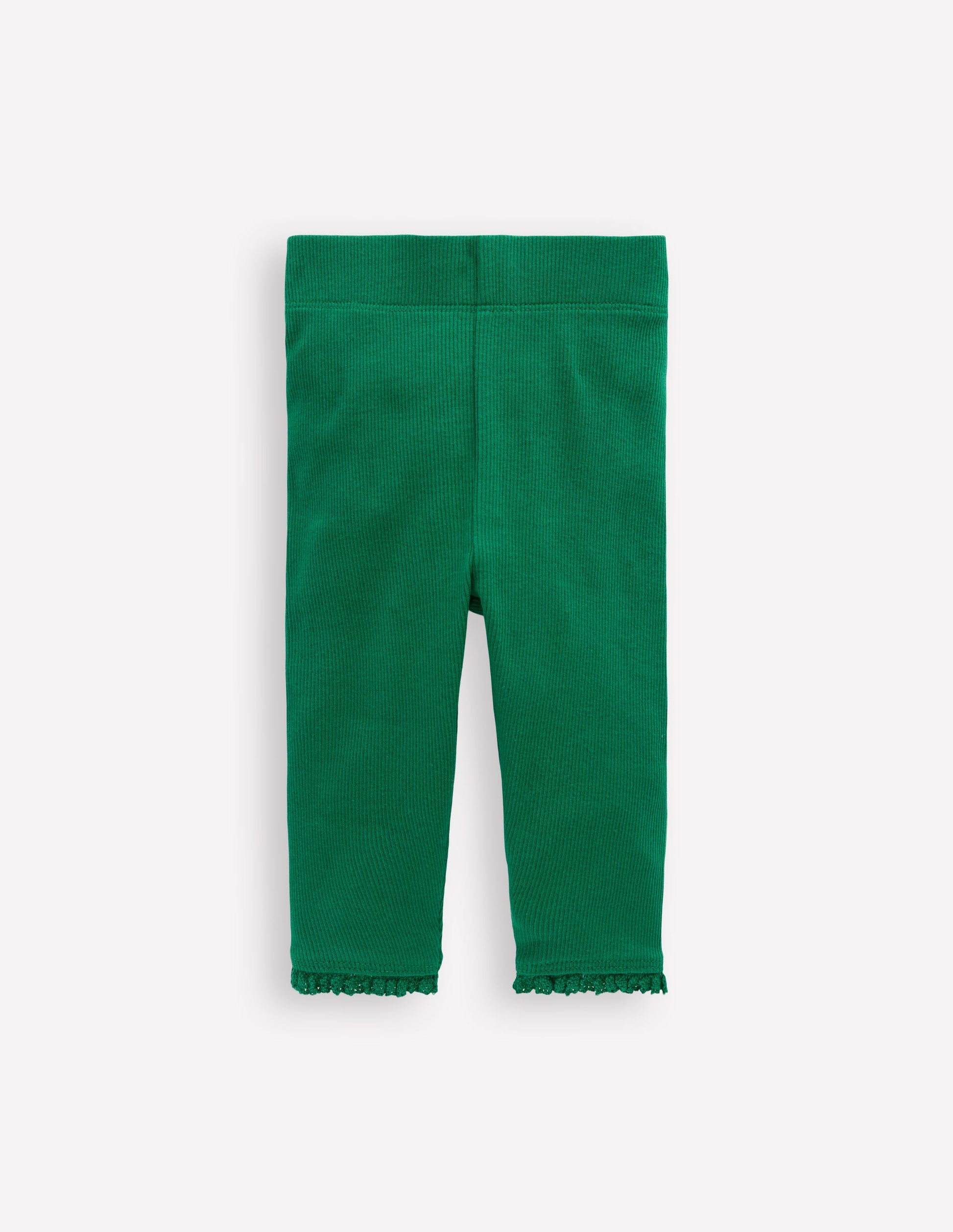 Ribbed Leggings-Jewel Green-1