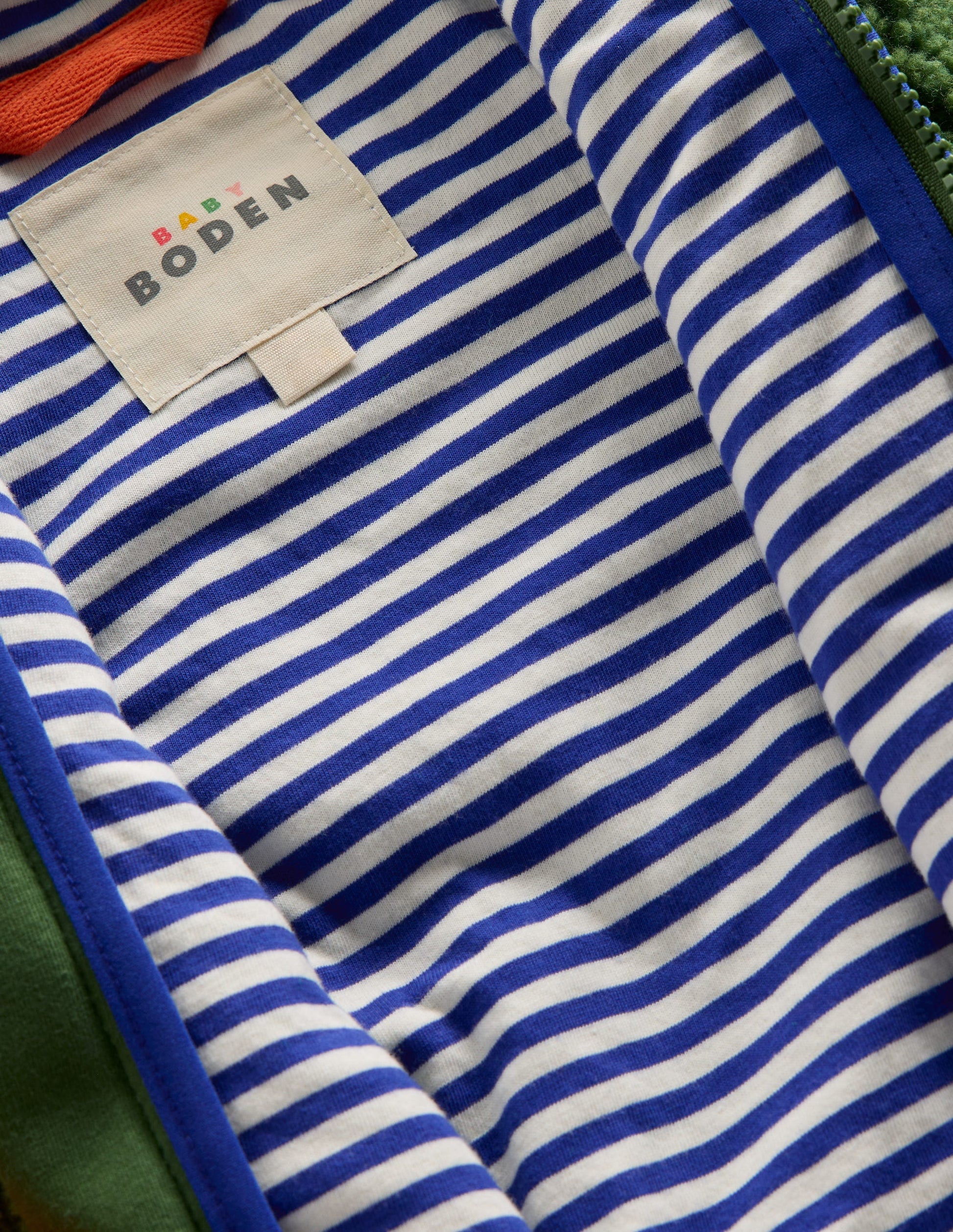 Boys Novelty Cosy Borg Jacket-Broccoli Green Frog-4