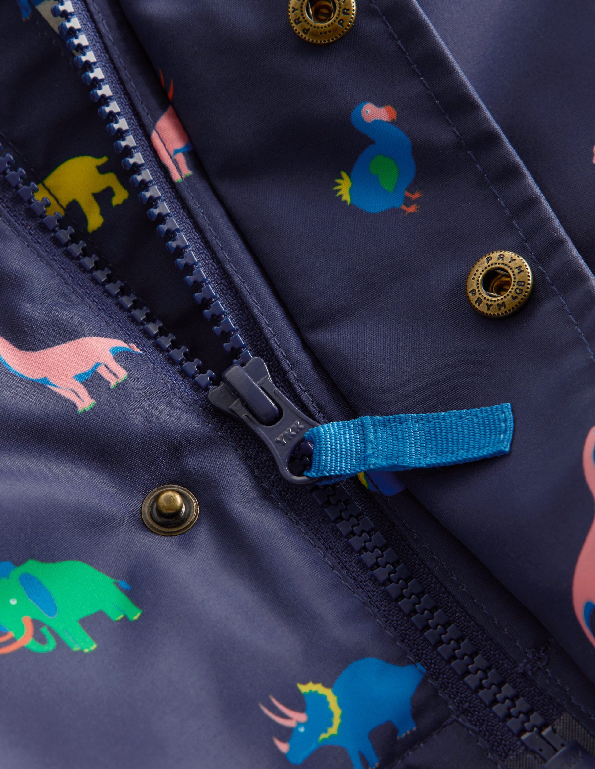 Boys 3-in-1 Coat-Navy Prehistoric Print-3