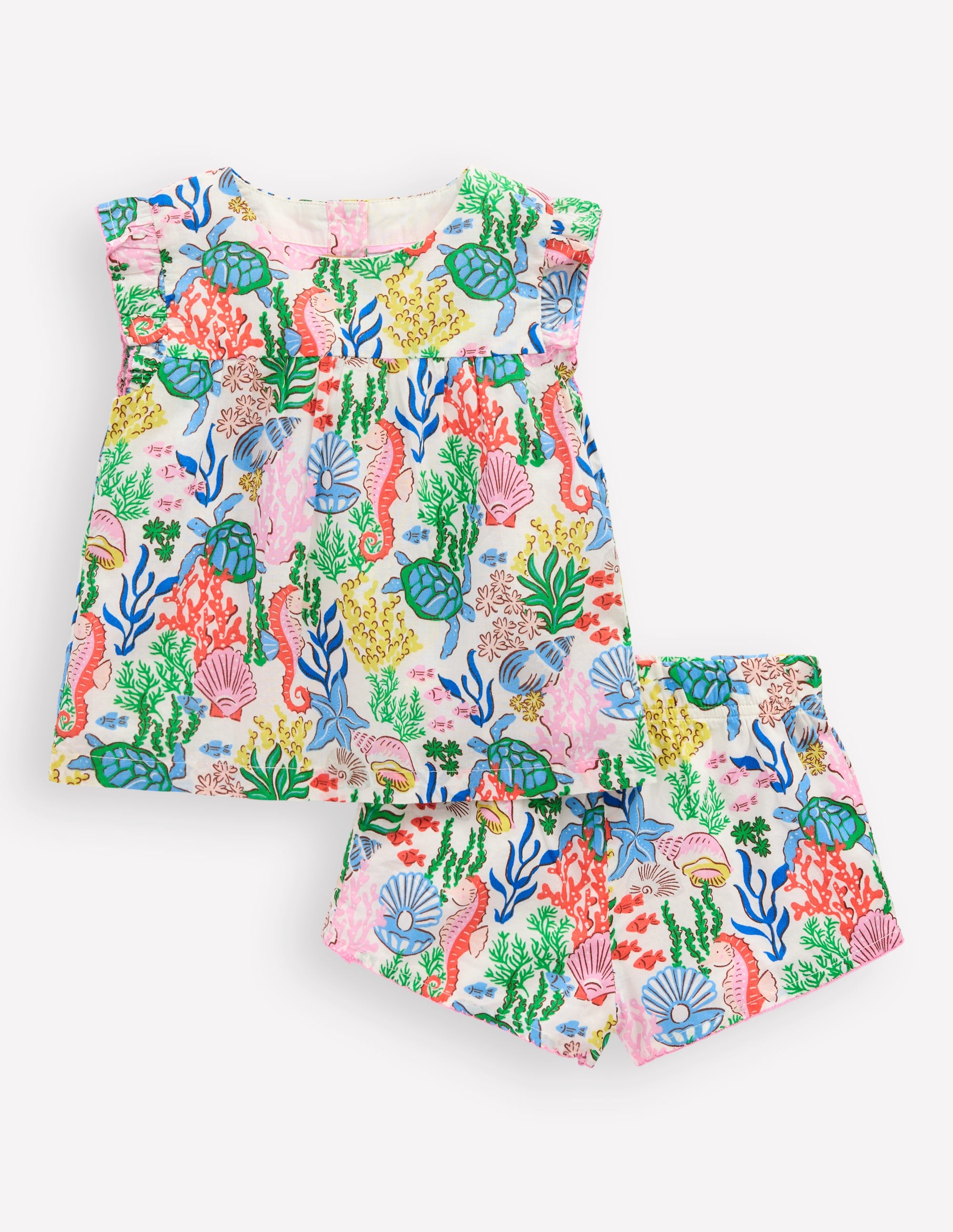 Woven Play Set-Multi Coral Cove - Image 1
