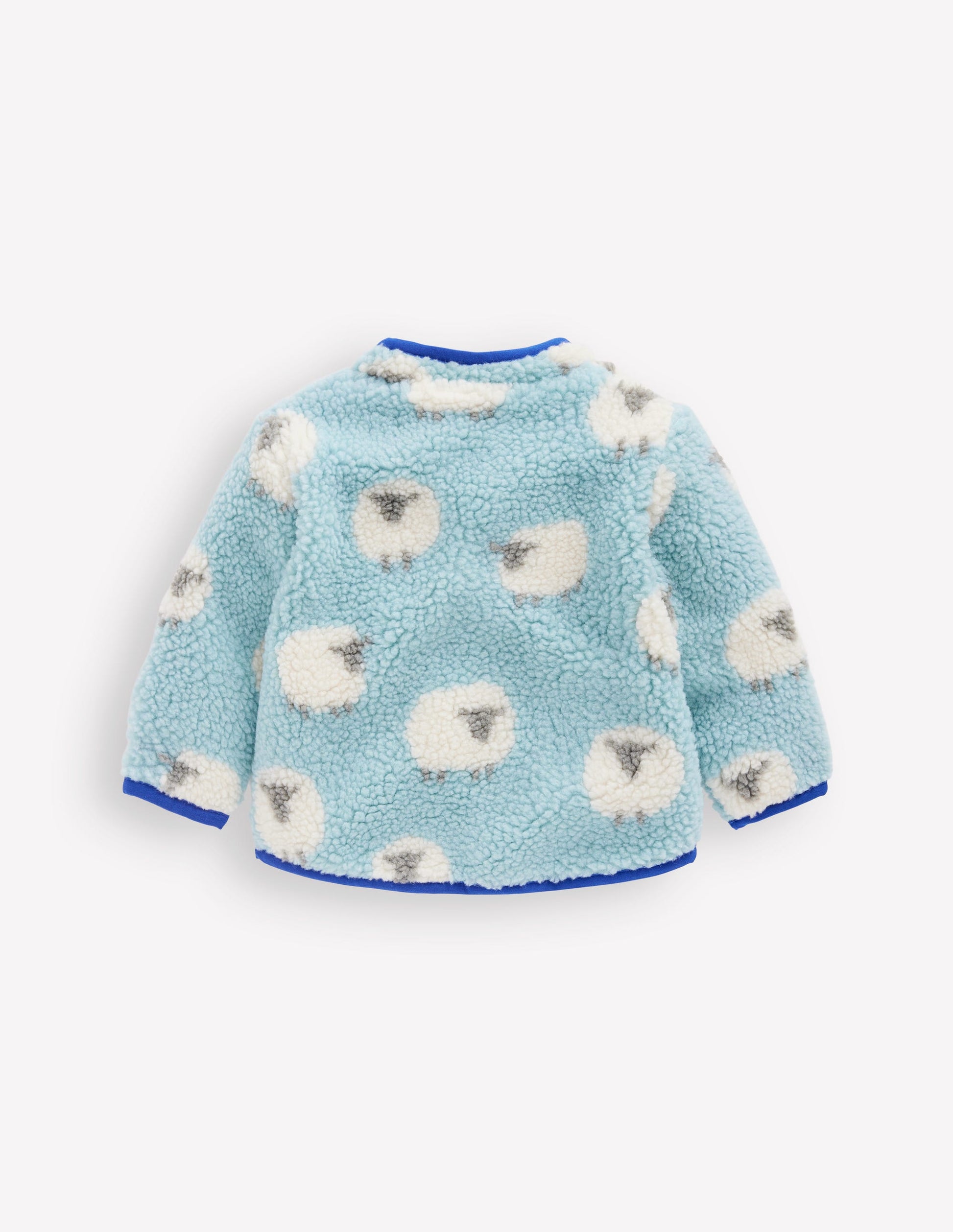 Cosy Borg Jacket-Vintage Blue Sheep-2