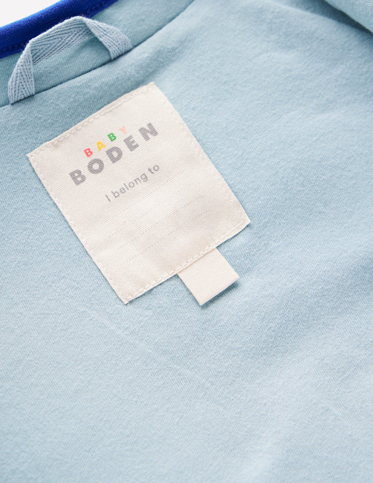 Cosy Borg Jacket-Vintage Blue Sheep - Image 4