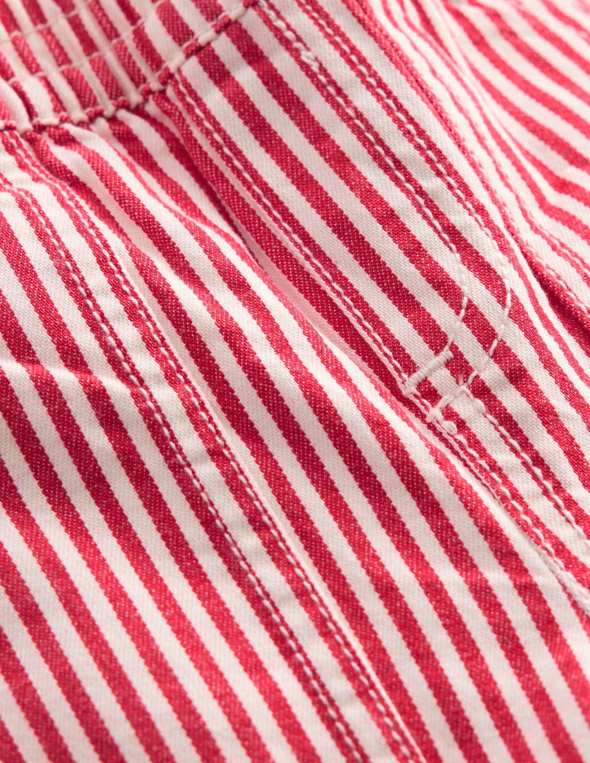 Woven Pull Ons-Soft Ivory/Poppy Red-3