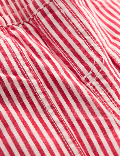 Woven Pull Ons-Soft Ivory/Poppy Red-3