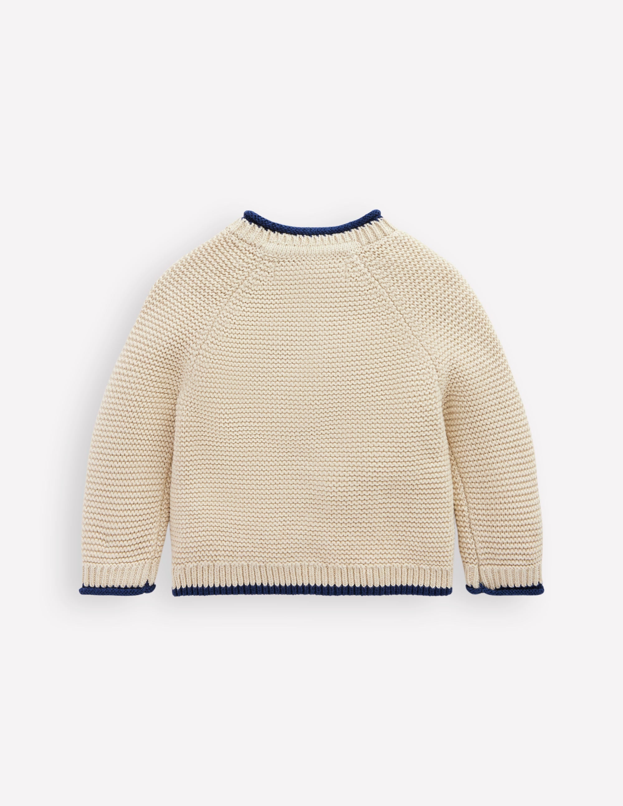 Novelty logo Cardigan-Oatmeal Marl Pets - Image 2