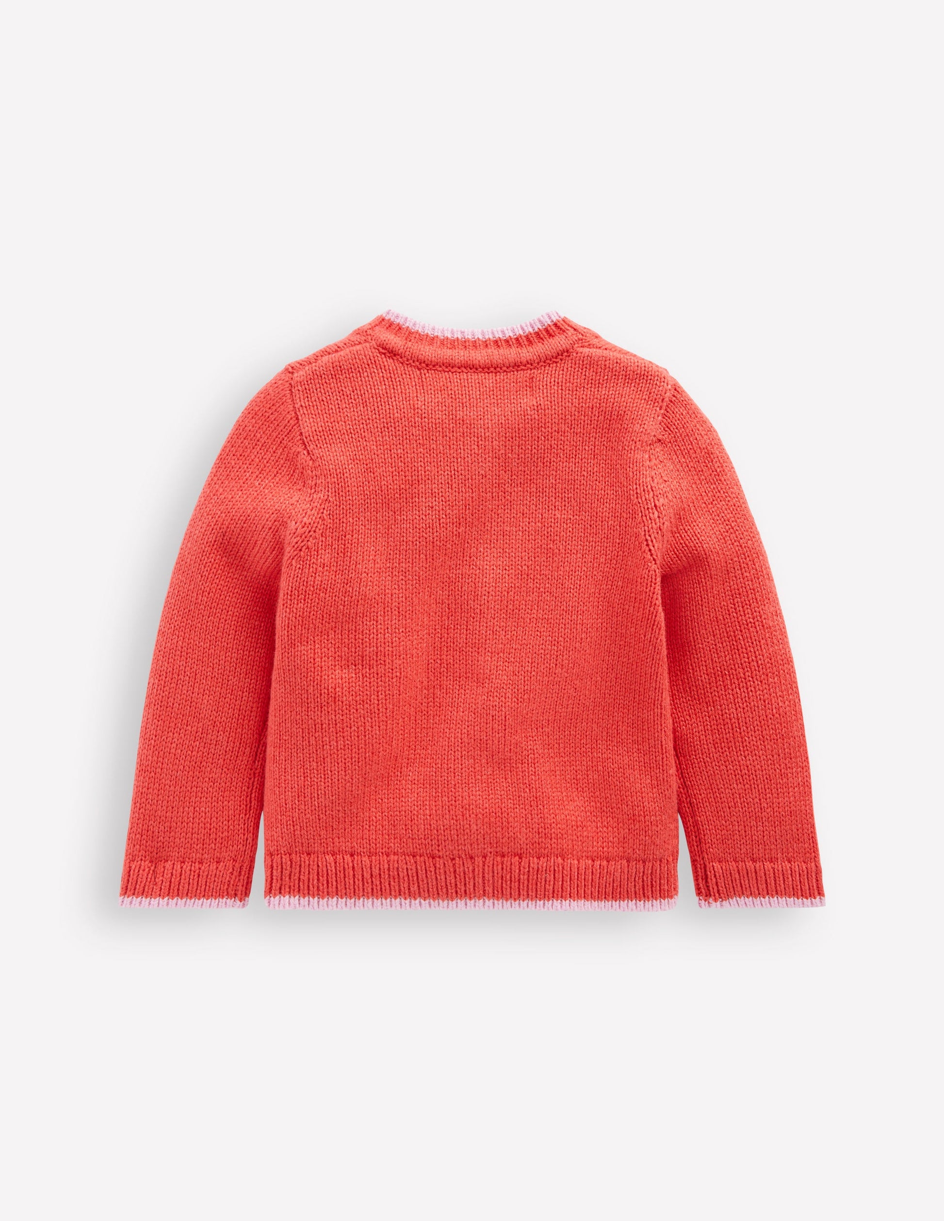 Fun Logo Cardigan-Jam Red Bunnies-2