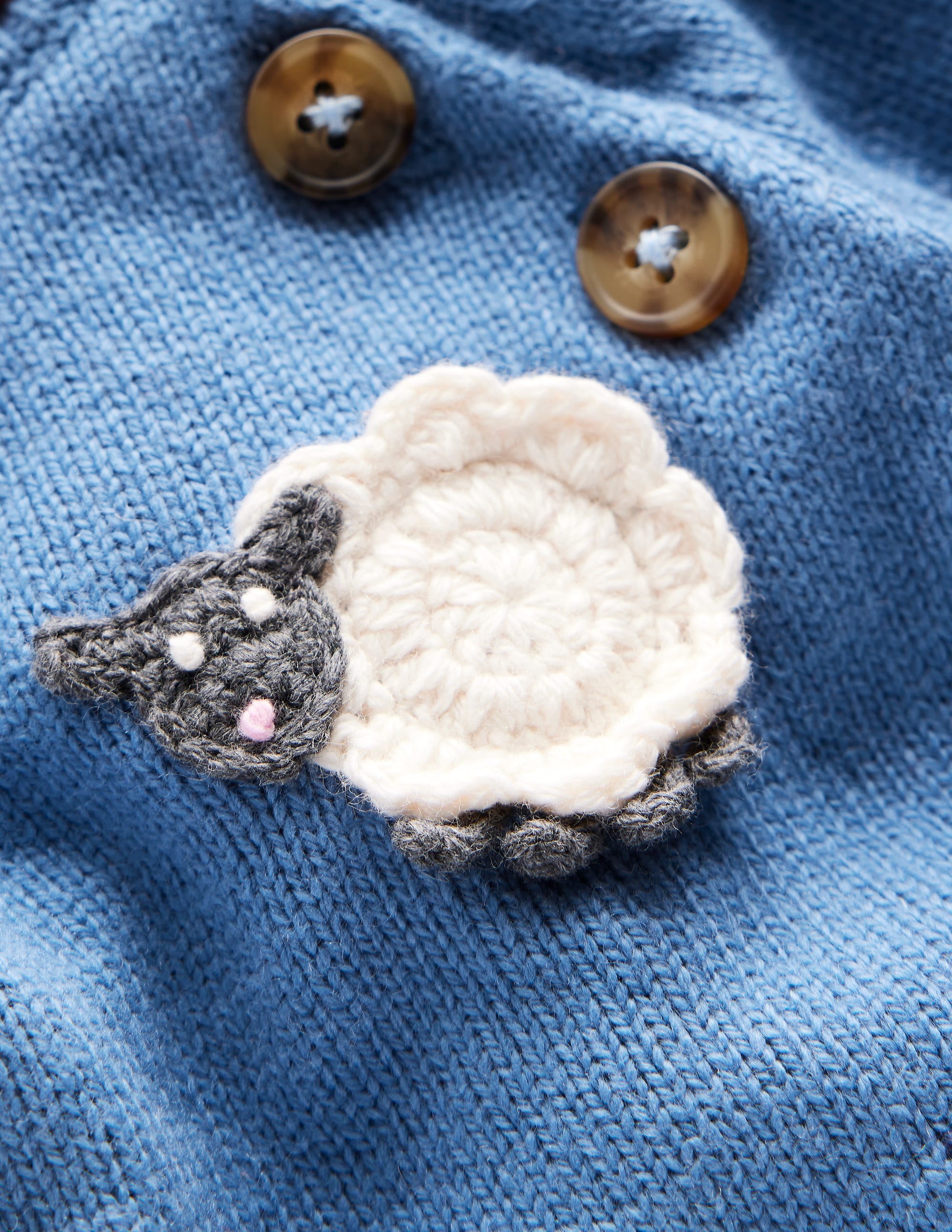 Fun Logo Jumper-Bluejay Farm - Image 3