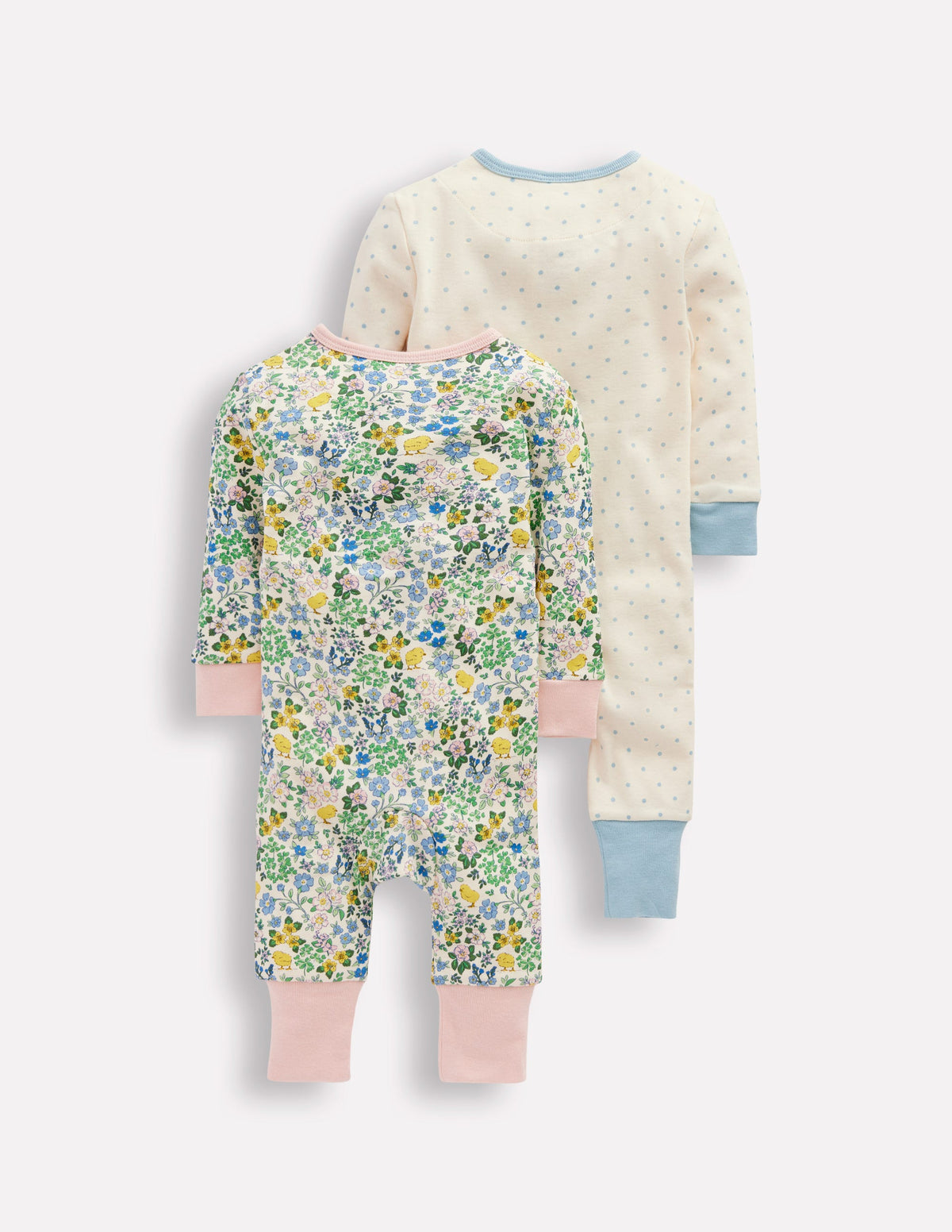 Twin Pack Rompers-Chick Floral - Image 2