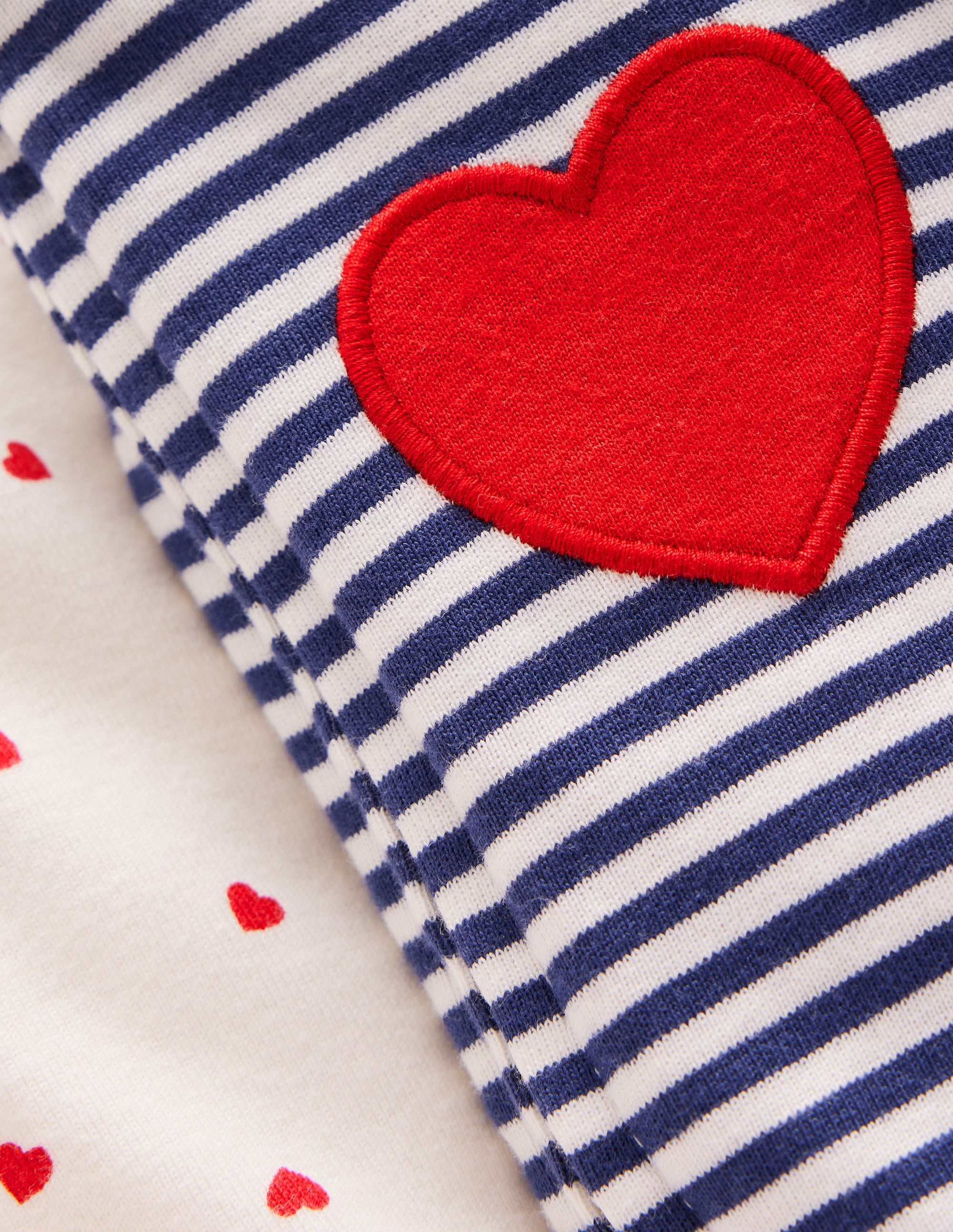 Twin Pack Rompers-Starboard Blue Stripe - Image 3