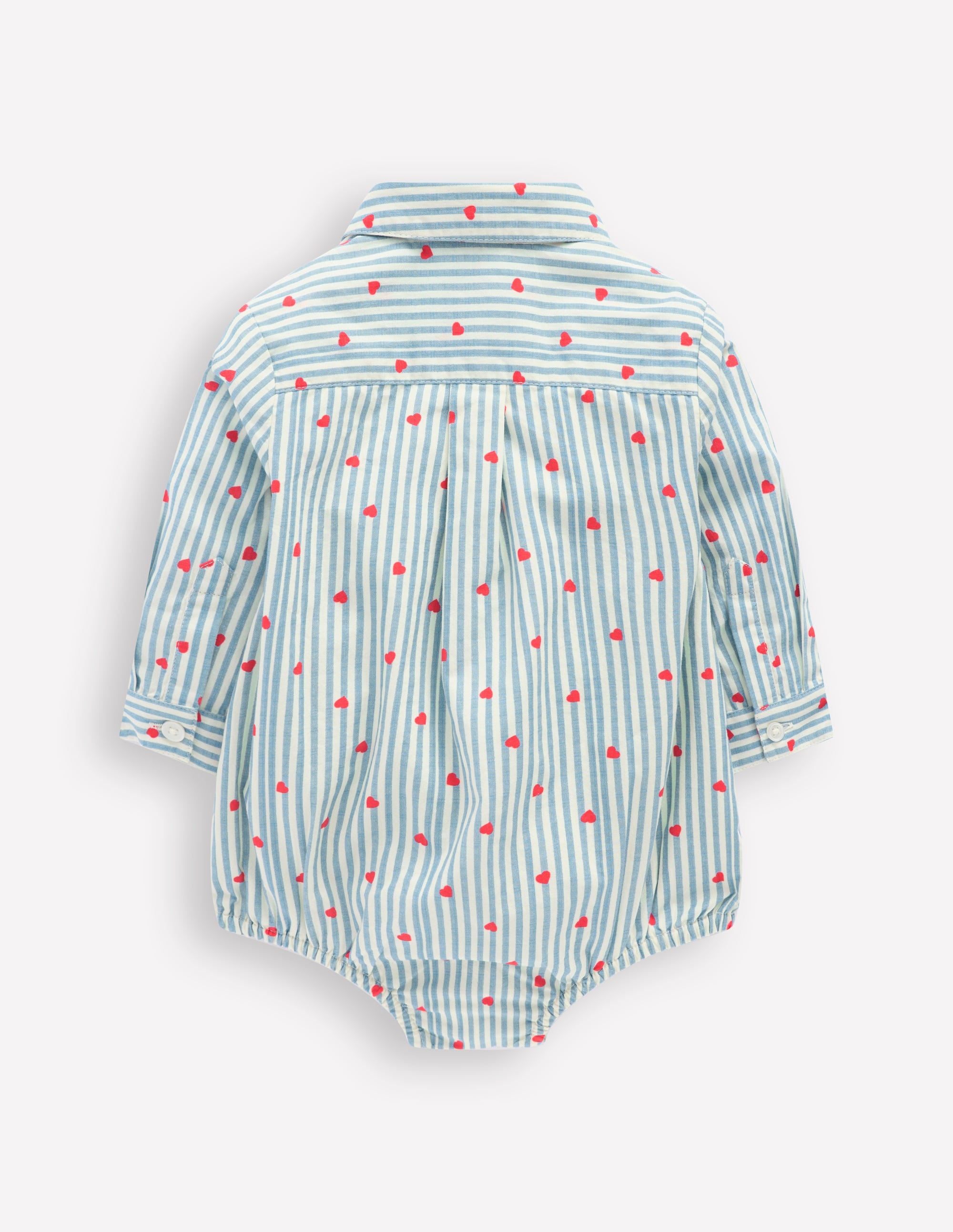 Woven Shirt Body-Ticking Confetti Heart - Image 2