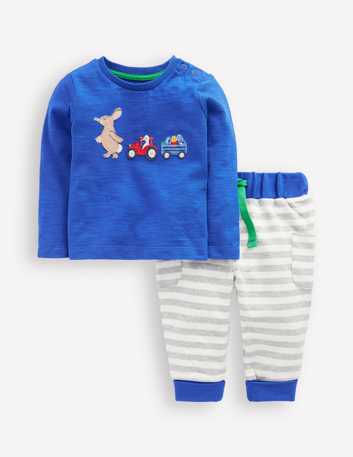 Fun Jersey Play Set-Bright Blue Bunny - Image 1