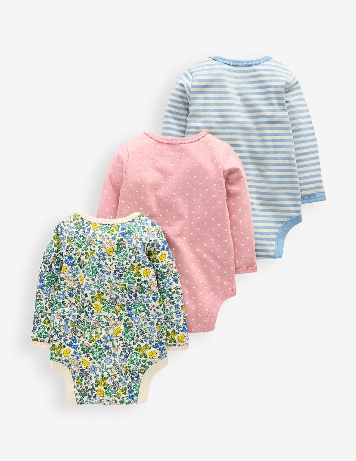 Printed 3 Pack Bodies-Chick Floral - Image 2