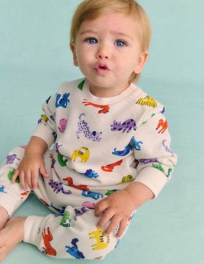 Jersey Joggers-Multi Rainbow Pets-4