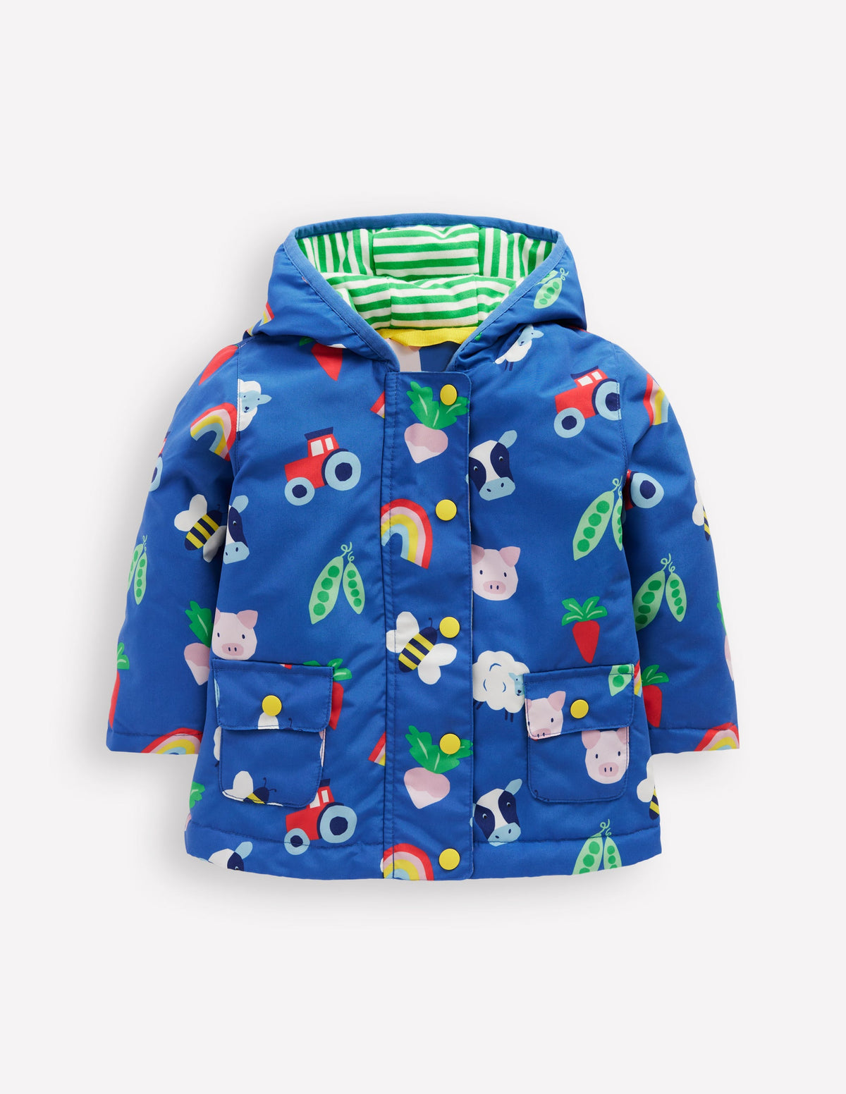 Printed Fisherman-Blue Rainbow Farm - Image 1