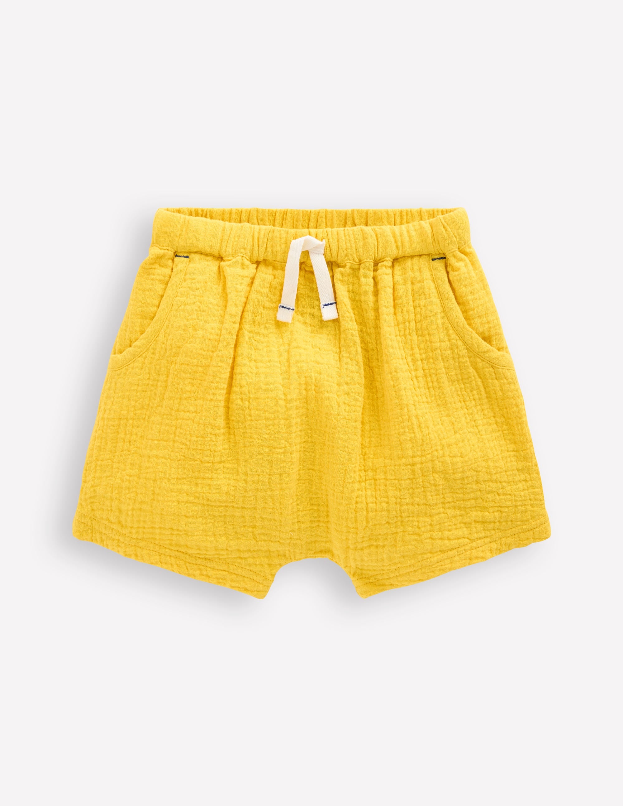 Boys Woven Shorts-Pineapple Yellow - Image 1
