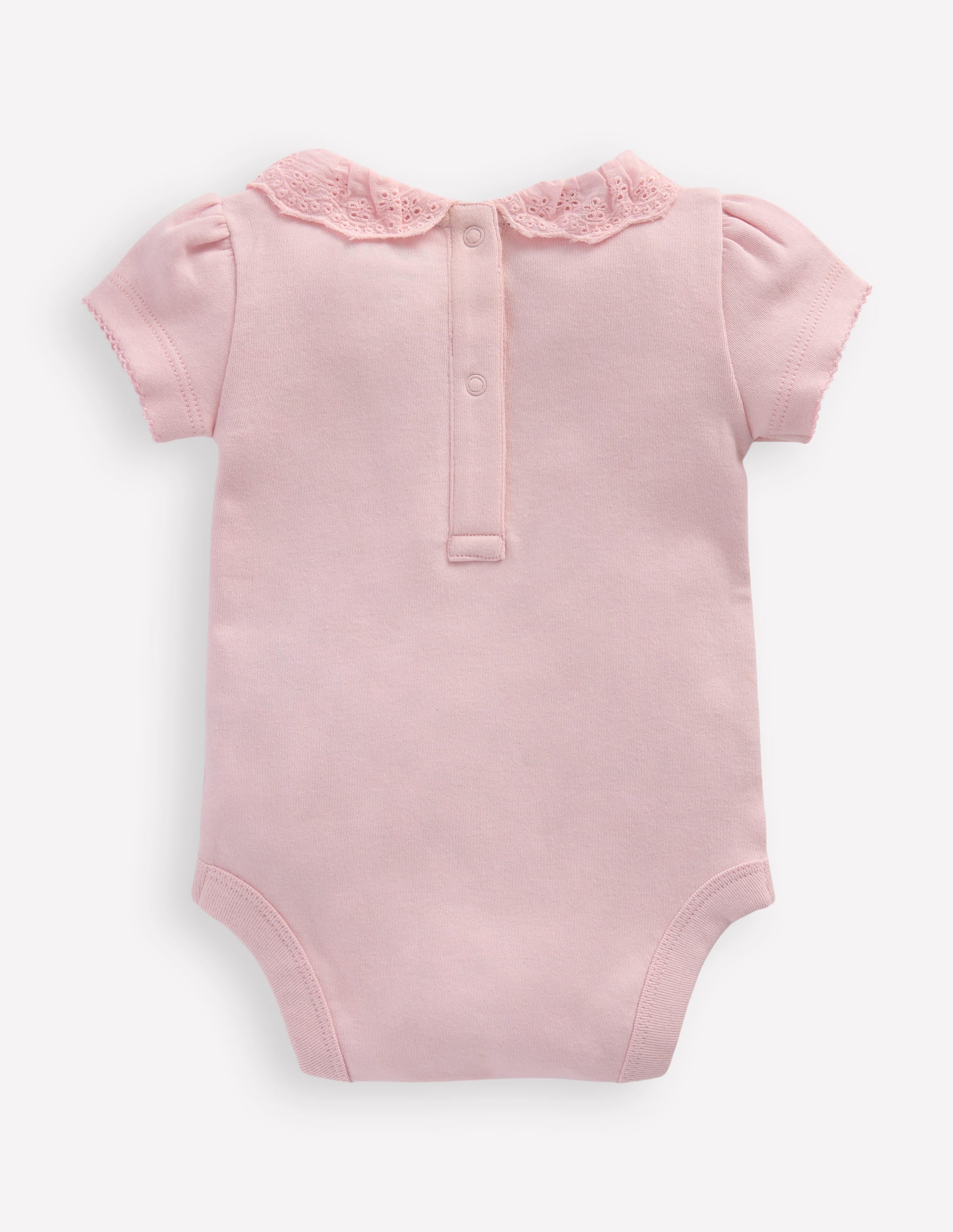 Broderie Collared Body-French Pink - Image 2