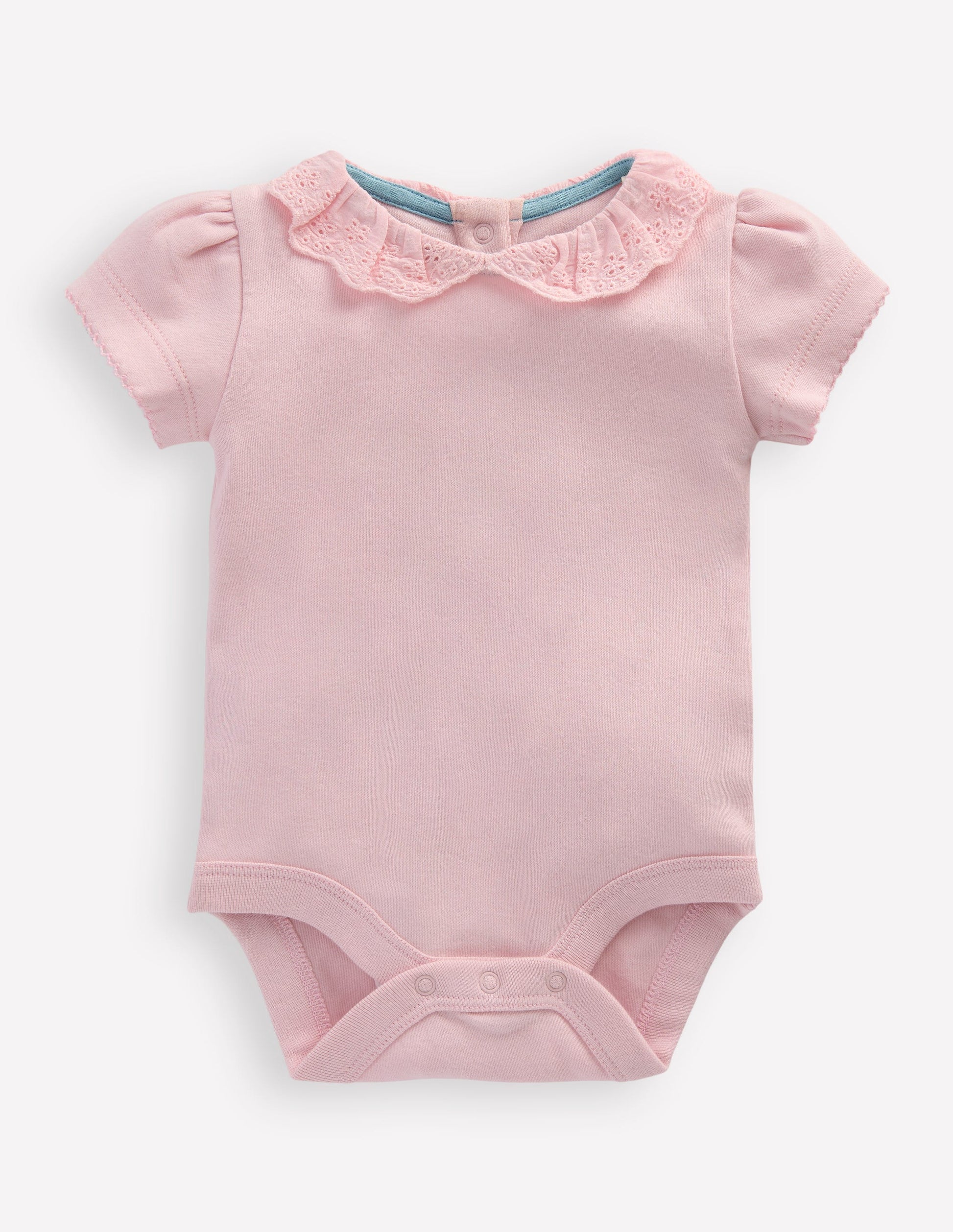 Broderie Collared Body-French Pink-1