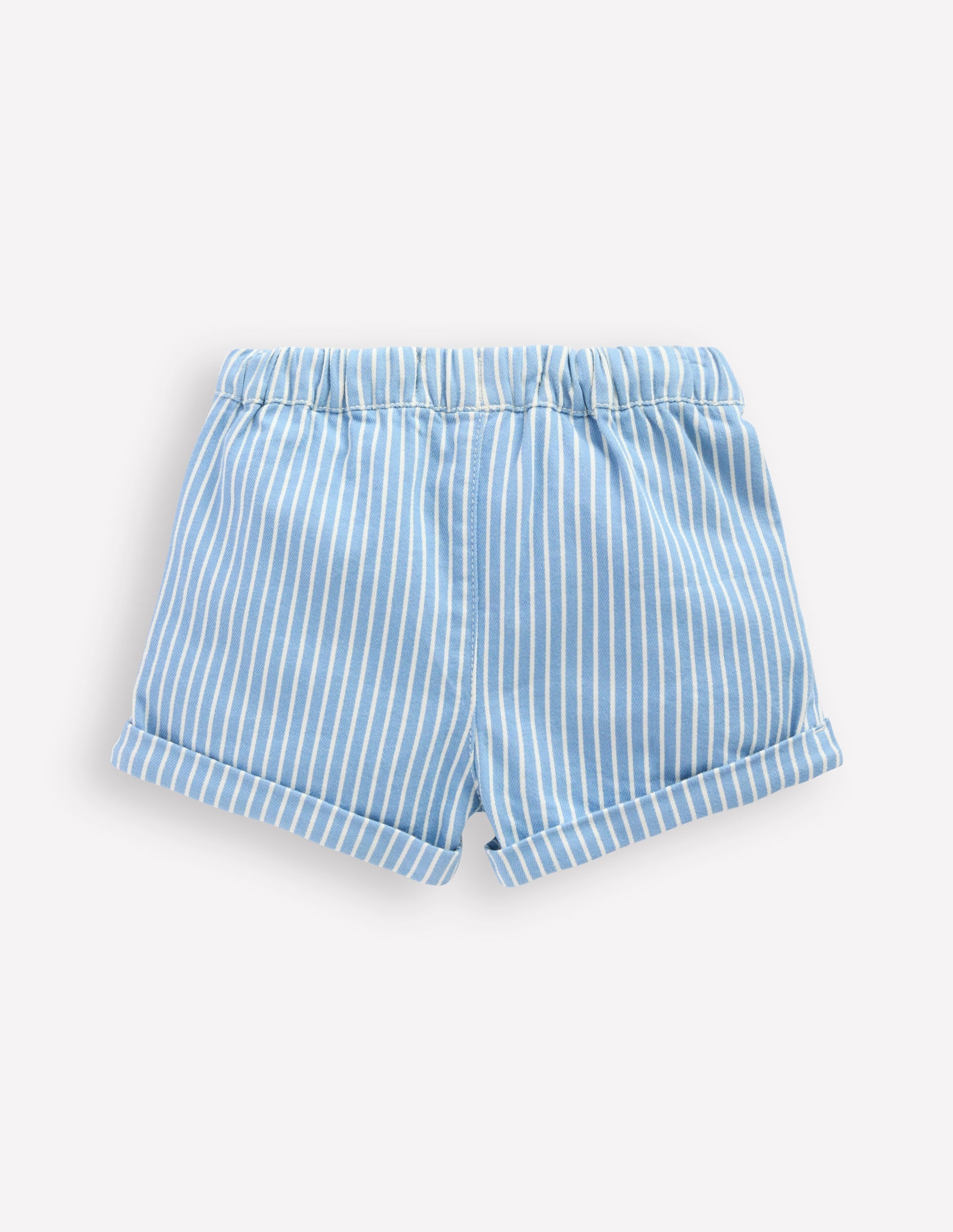 Woven Pocket Shorts-Blue Stripe - Image 2