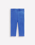 Ribbed Leggings-Bluejay