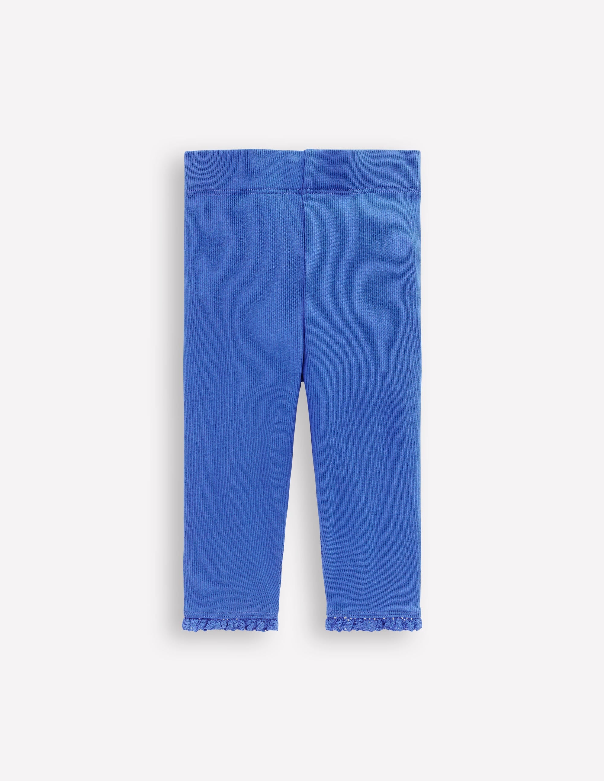 Ribbed Leggings-Bluejay - Image 1