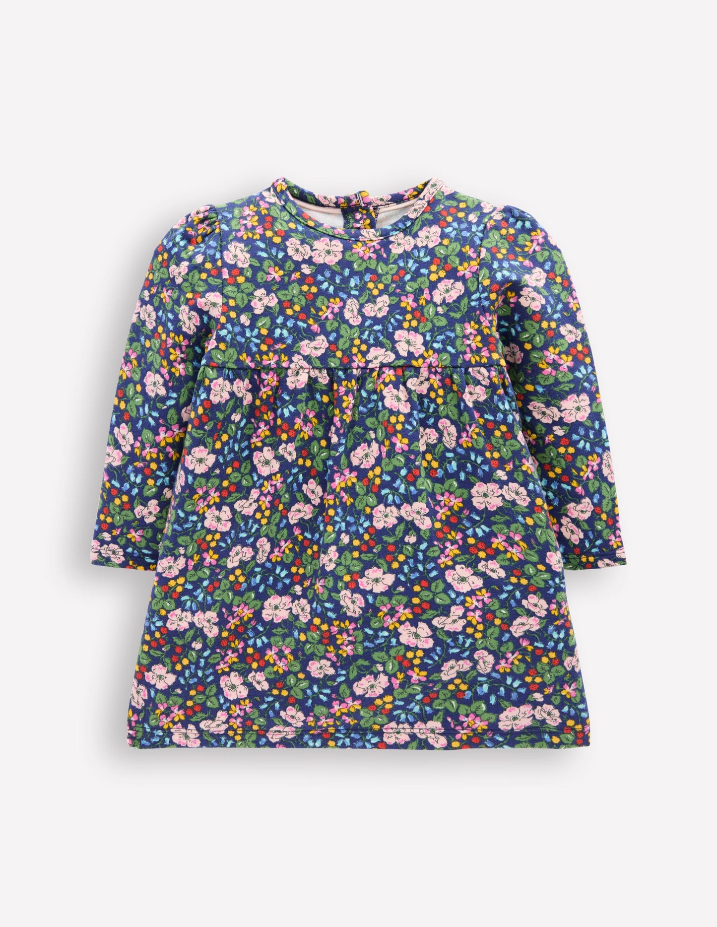 Sweatshirt Dress-Twilight Berry Floral