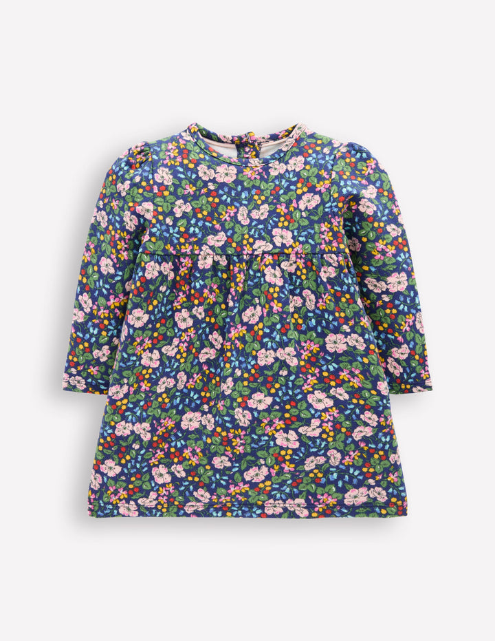 Sweatshirt Dress-Twilight Berry Floral