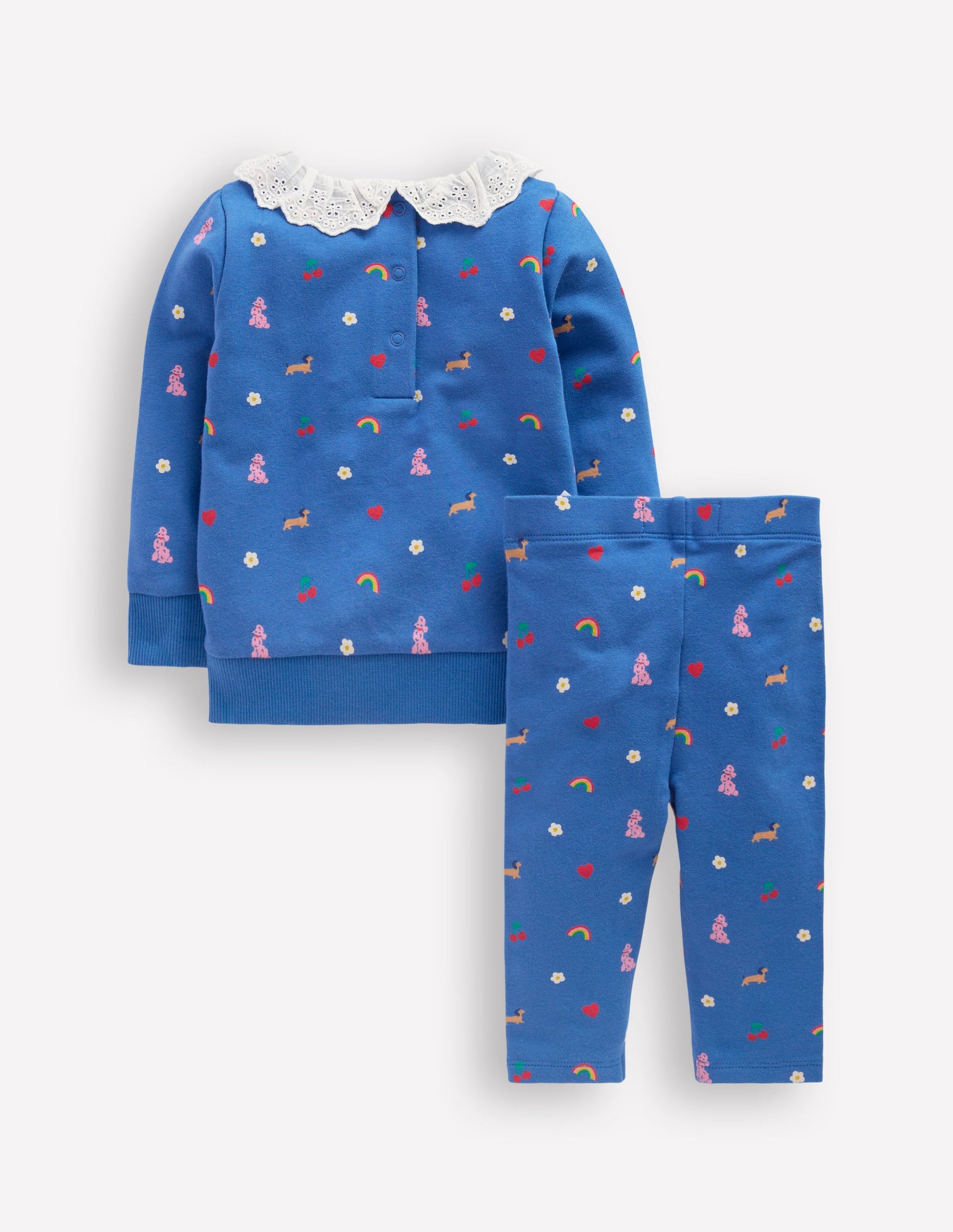 Sweatshirt Play Set-Blue Paris Print-2
