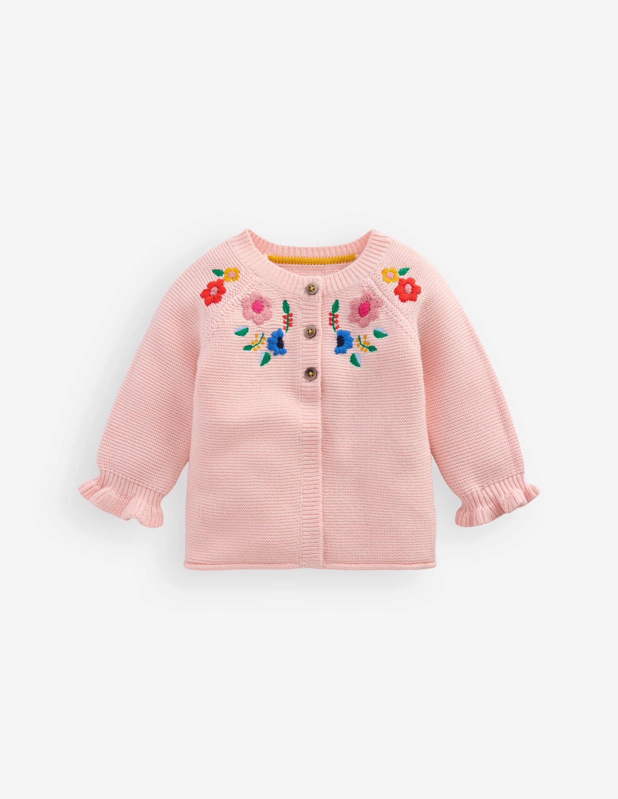 Pretty Embroidered Cardigan-Lotus - Image 1