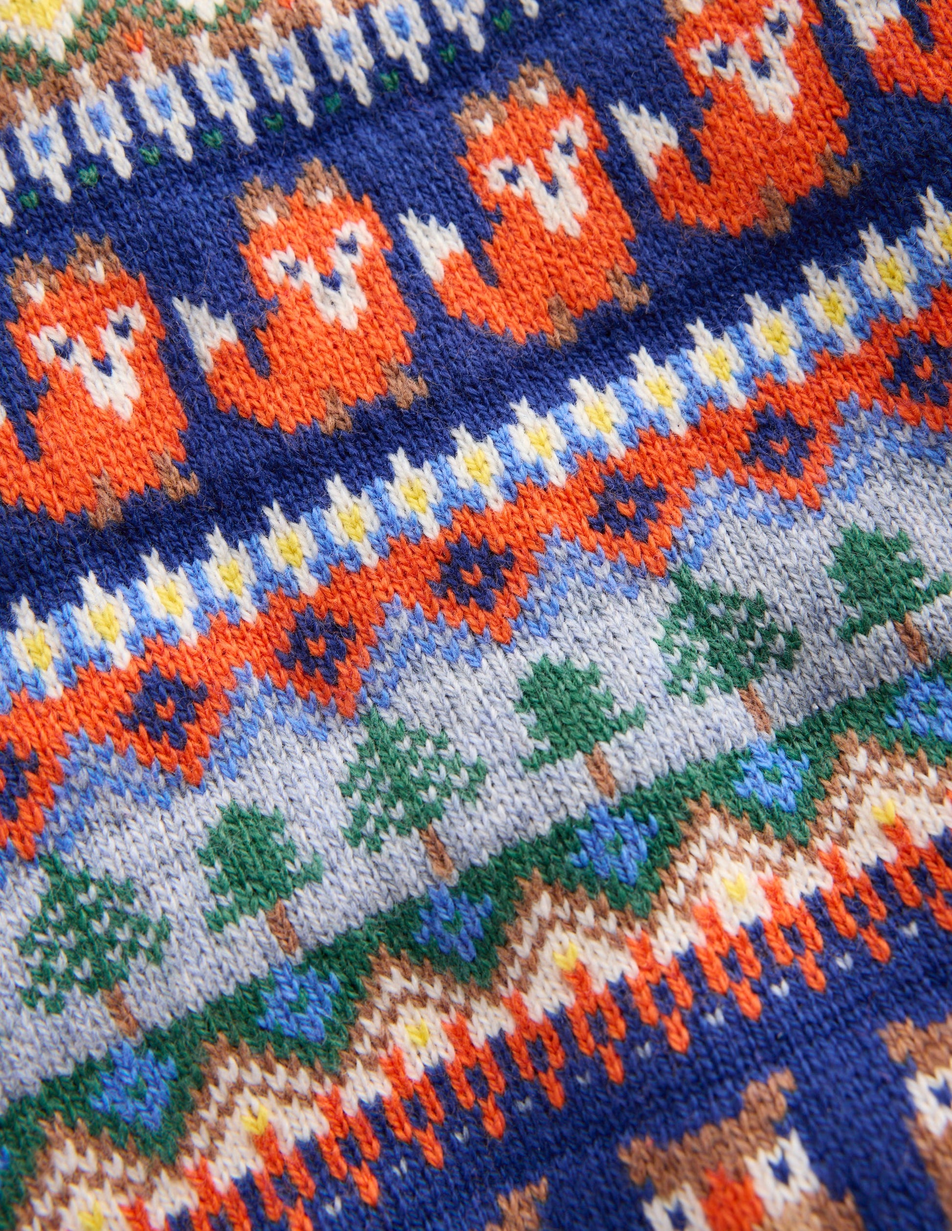Fair isle Jumper-Multi Woodland Fair Isle-3