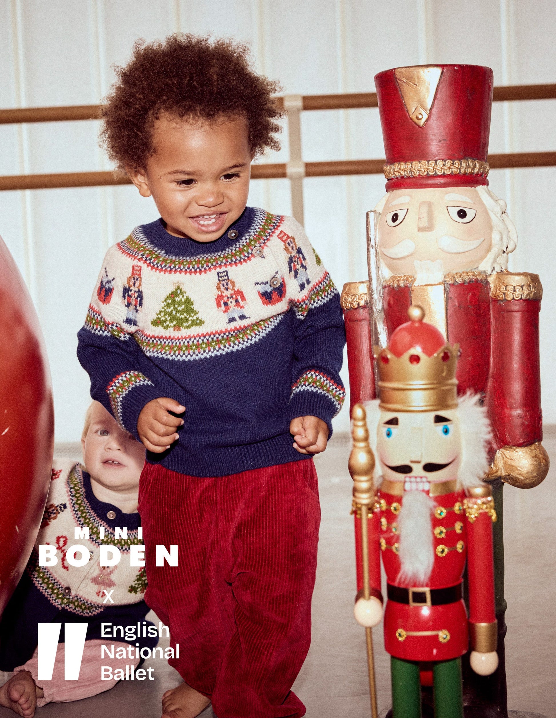 Fair isle Jumper-College Navy Nutcracker-4