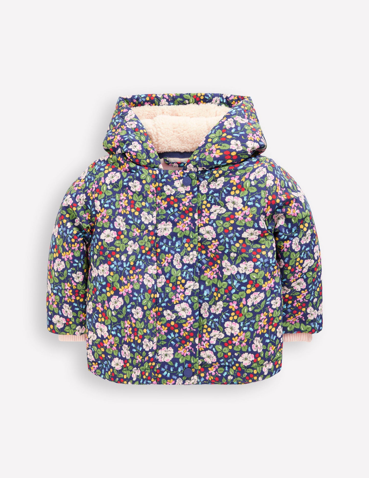 Girls 3-in-1 Coat-Twilight Berry Floral