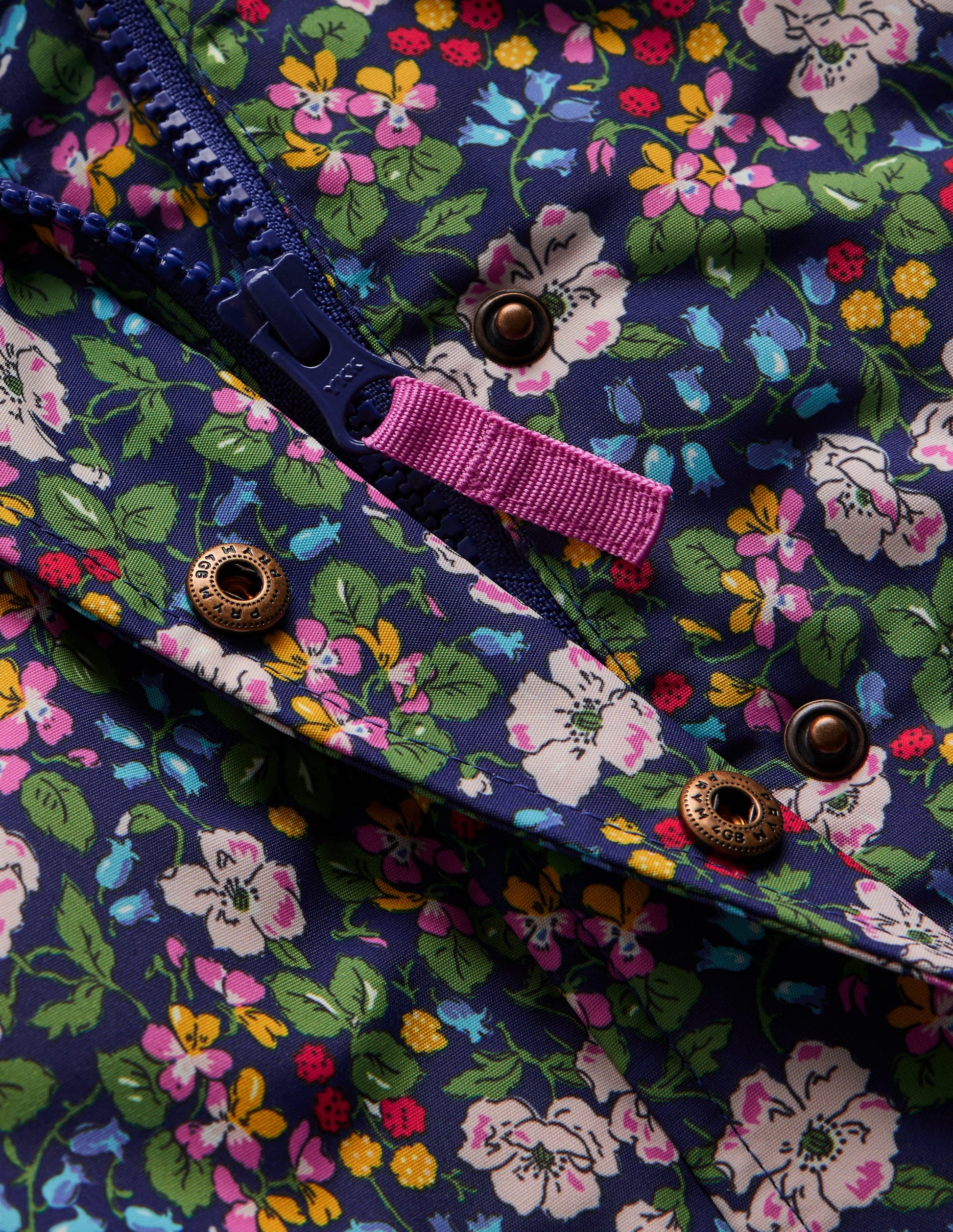 Girls 3-in-1 Coat-Twilight Berry Floral-3