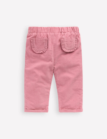 Cosy Lined Trousers-Pink Haze-2