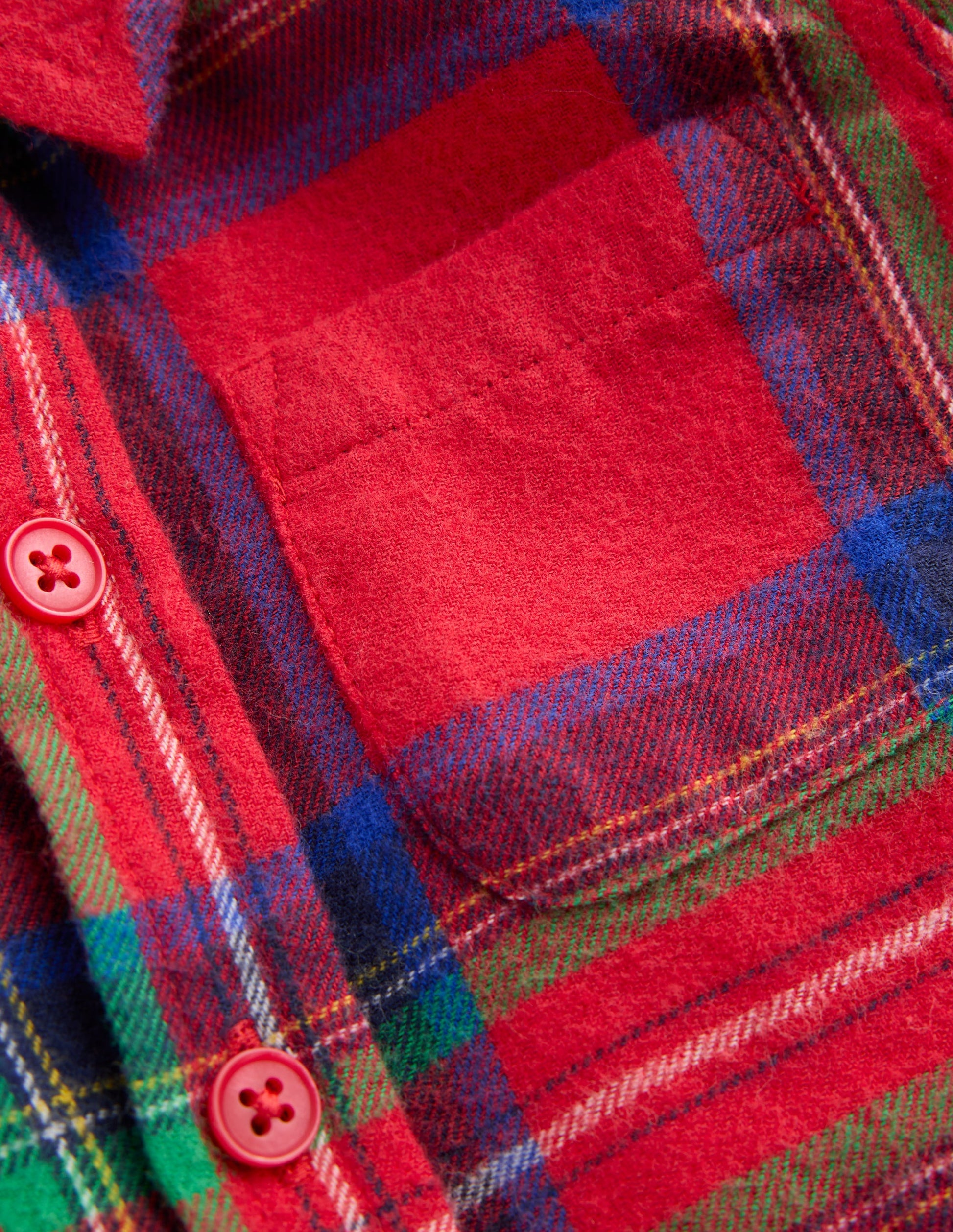 Boys Shirt-Red Check-3