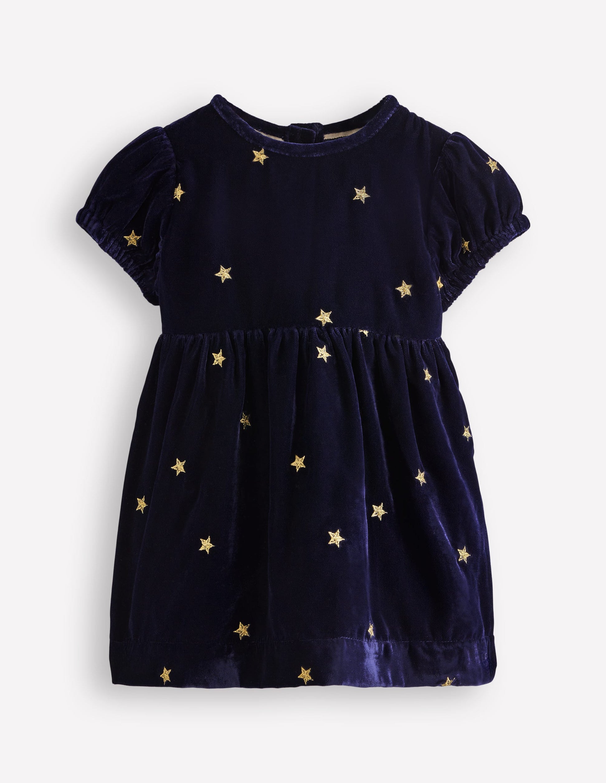 Velvet Party Dress-Navy Stars | Boden AU Velvet Party Dress-Navy Stars | Boden AU