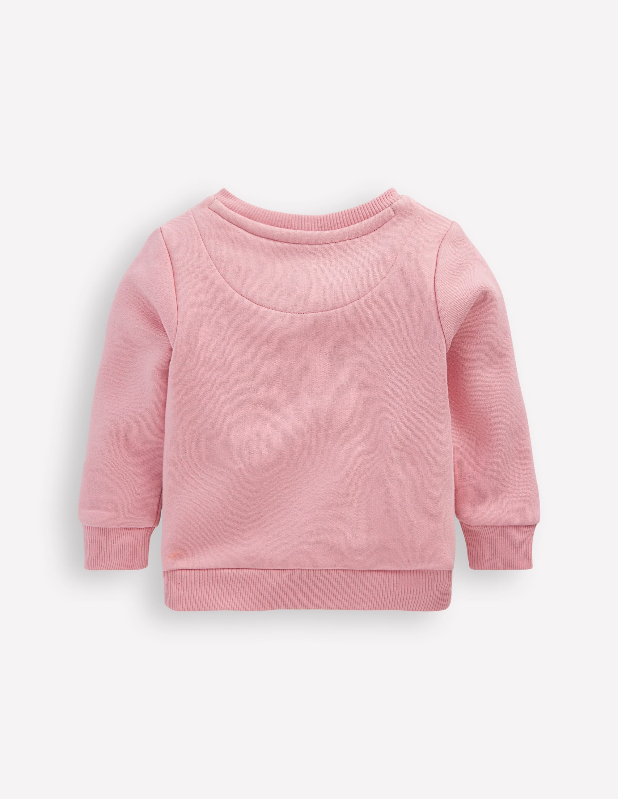 Girls Novelty Sweatshirt-Vintage Pink Dino - Image 2