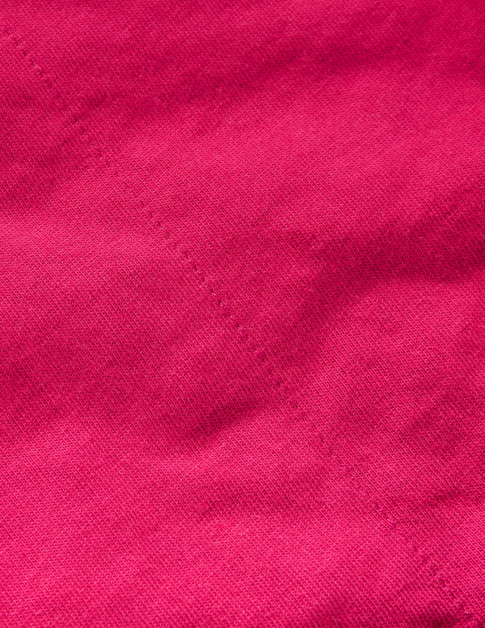 Girls Borg Duffle Coat-Pink Check-5