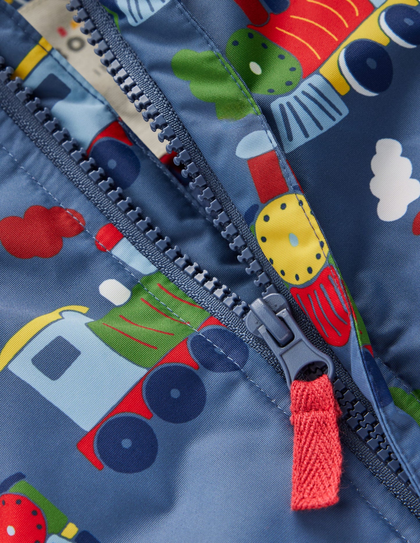 Boys Snowsuit-Blue Trains