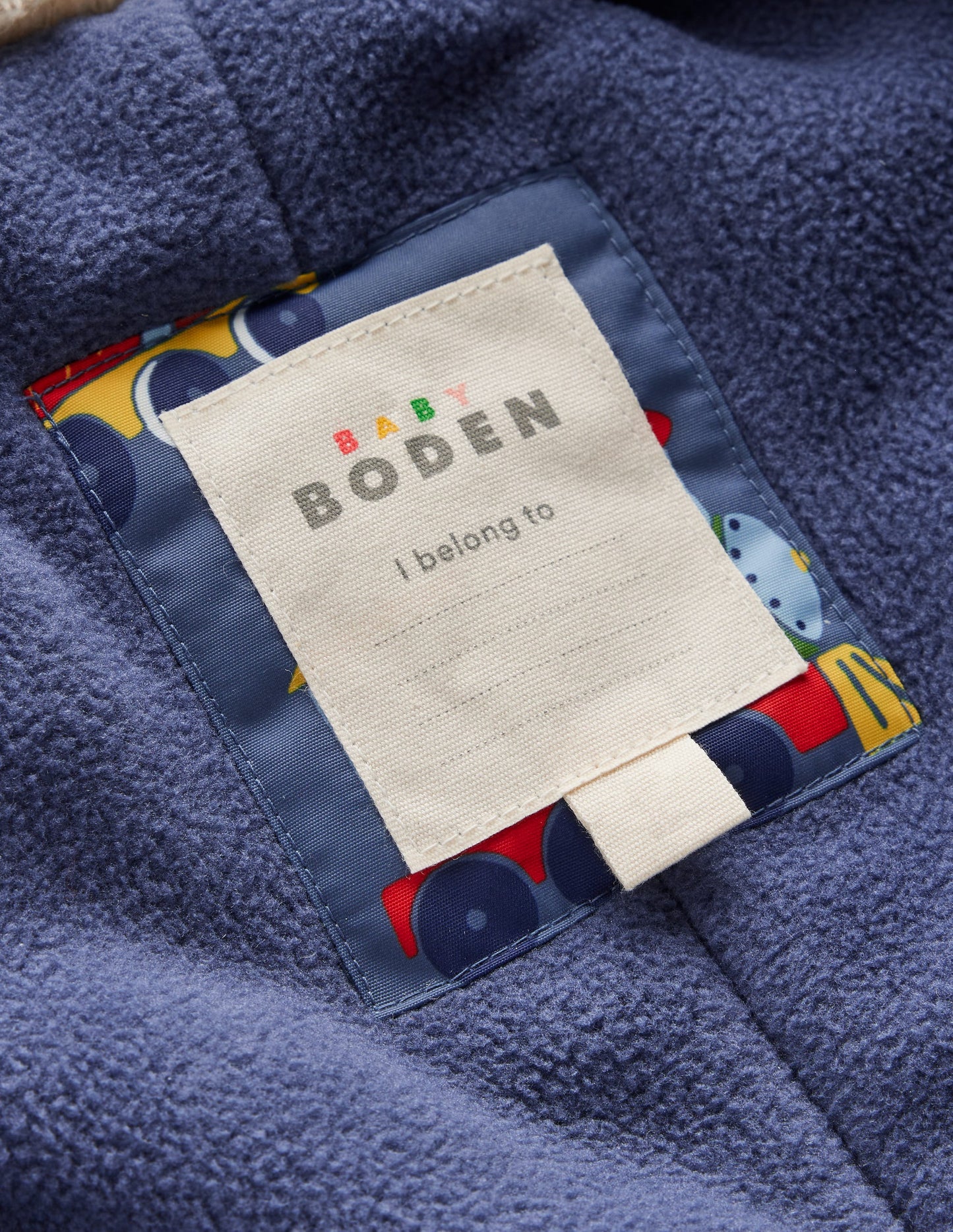 Boys Snowsuit-Blue Trains