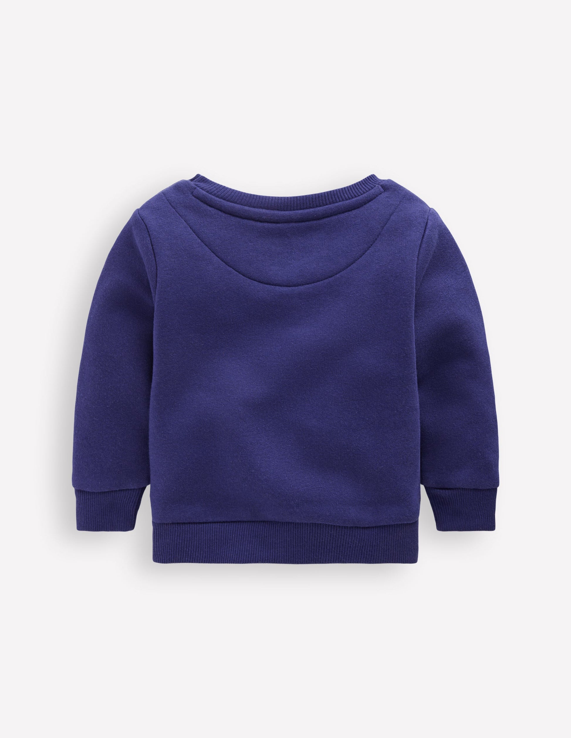 Boys Appliqué Sweatshirt-Navy Polar Bear-2